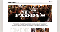 Desktop Screenshot of paddys.se